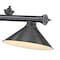 Z-Lite Cordon 3 Light Billiard, Bronze Plate & Bronze Plate 2306-3BP-BP15 - alternate 8